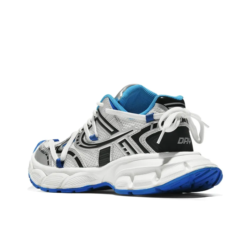 DIKENROK Slip Resistant, Abrasion Resistant, Breathable, Lightweight, Height Increasing Low Top Chunky Sneakers Unisex-11