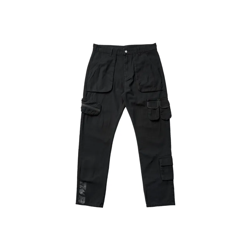 THEWIZBRAND Cargo Pants Casual Pants Unisex Black-0