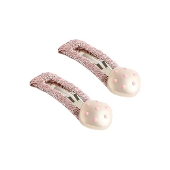 Water Jade Alloy Hair Clips Women's