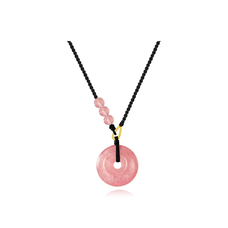 Love Jewelry Natural Chalcedony Necklaces Unisex-3