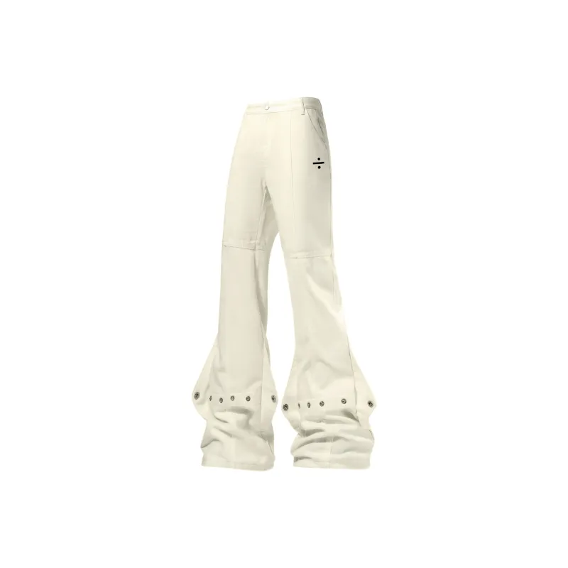 BLANC & ECLARE Fitted Bootcut Casual Mid Rise Jeans Unisex-7