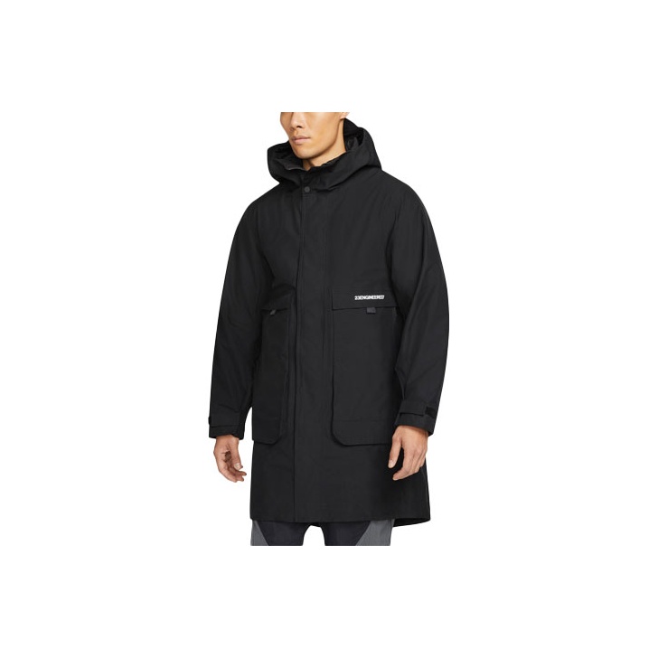 StüSsy Overdyed Zip Work Jacket - Black | Editorialist