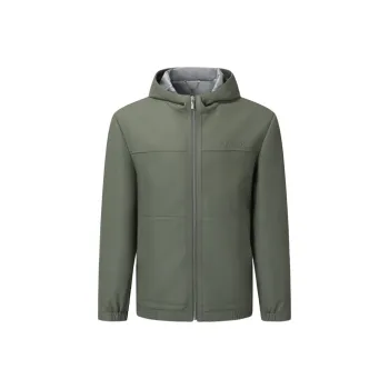 RARE Leather Jackets Men Gray Green