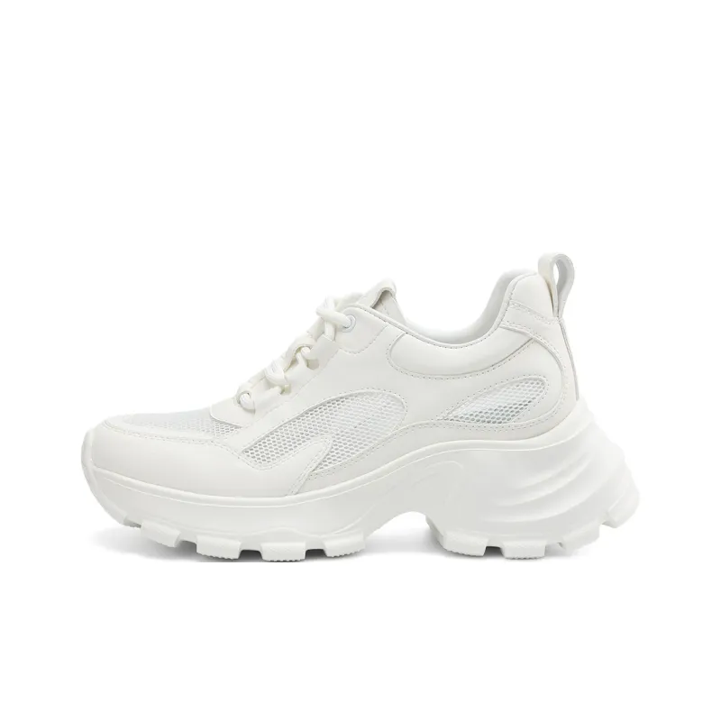 BOERDIQI Breathable Height Increase Chunky Sneakers Women's-0