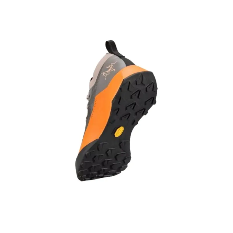 Arcteryx Verte Anti Slip Wear Resistant Low Top Trail Running Shoes Men's Gray Orange-3