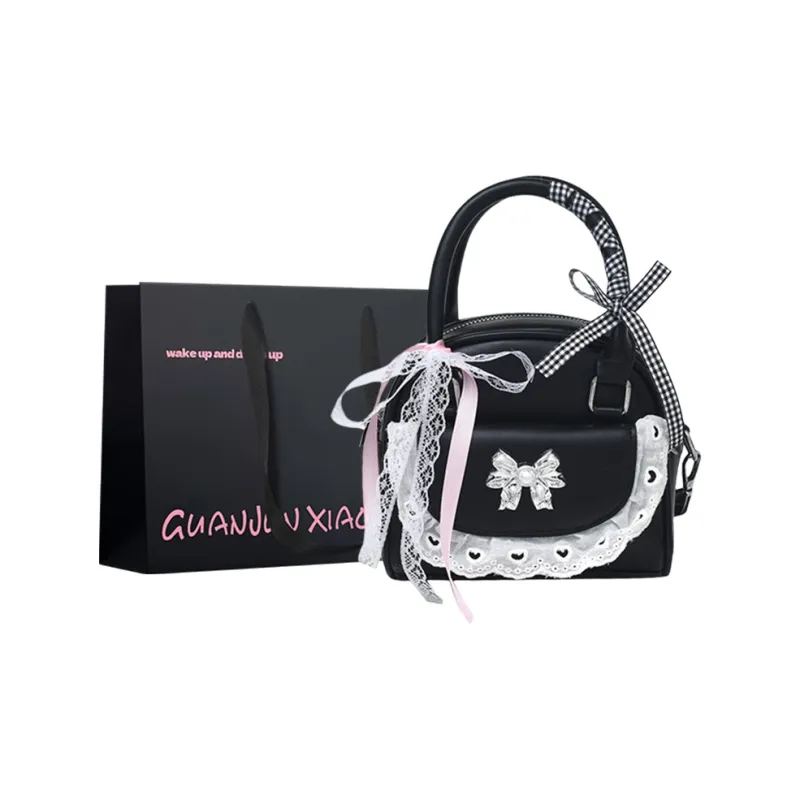 Champion Cub PU Handbag Women's Ecru/Silver/Pink/Black-12