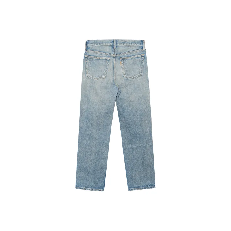SAINT LAURENT Venice Cropped Jeans-1