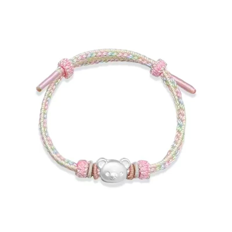 SINO GEM S999 Fine Silver Bracelets Unisex-5