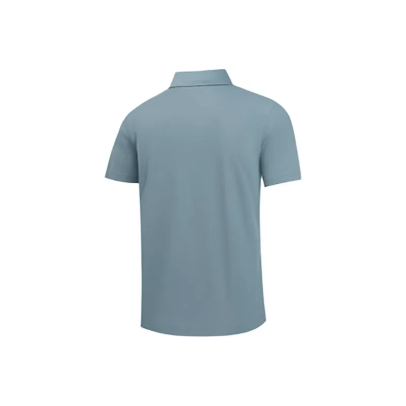 361° Polo Shirt Men's Island Gray Blue-1