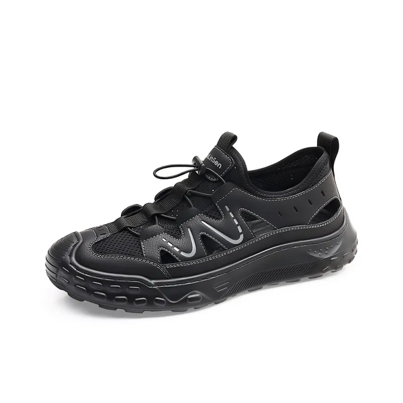 Mulinsen Slip Resistant Cushioning Lightweight River Trekking Shoes Men's-1