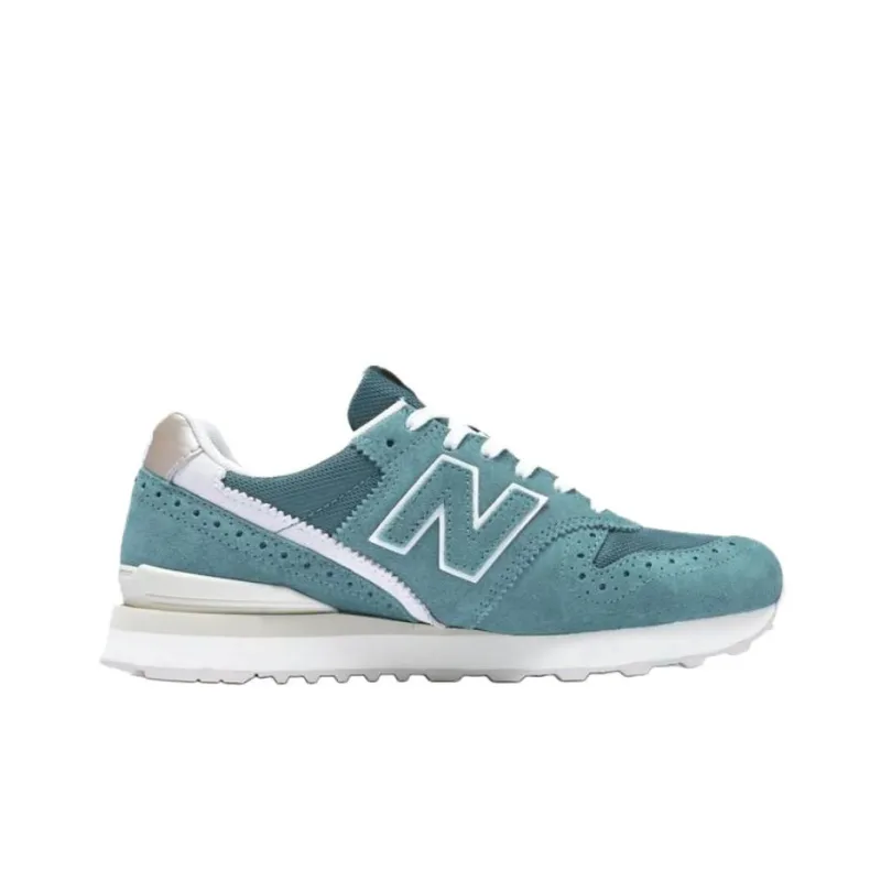 New Balance NB 996 Cushioning, Slip Resistant, And Abrasion Resistant Low Top Casual Shoes Unisex Turquoise-1