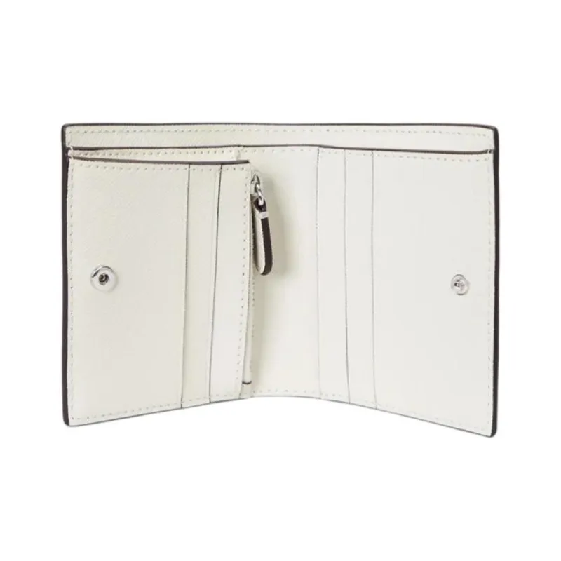 LAUREN RALPH LAUREN Leather Wallet Trumpets Women's White-2