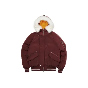 PALACE ULTIMO Series Parka Coats Unisex Burgundy