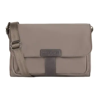 Lancaster Nylon Crossbody Bag, Shoulder Bag Women's Gray