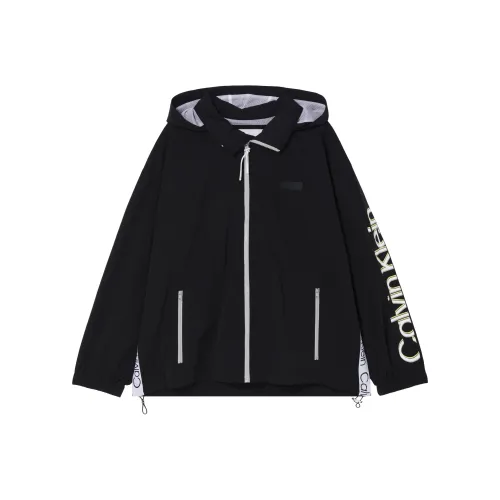 CALVIN KLEIN FW23 Jackets & Coats Unisex Space Black