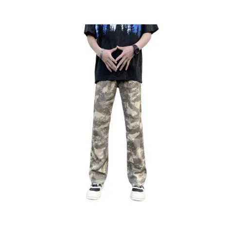 PANDA ADEVIL Jeans Unisex Desert Camouflage