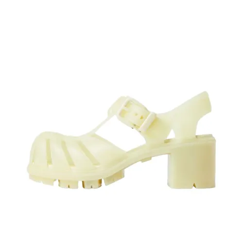 Bottega Veneta Gertie Roman Sandals 5cm Women's Yellow