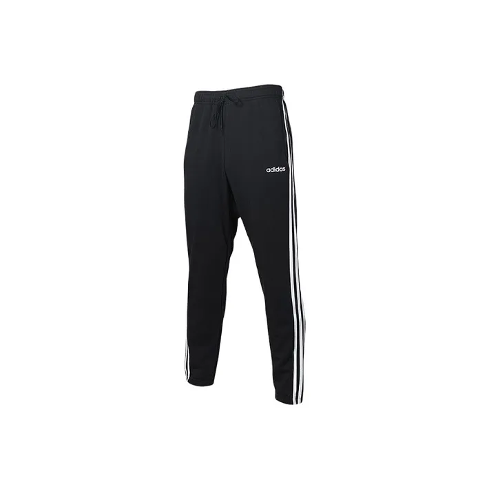 Adidas Knitted Sports Pants Men's Black-0