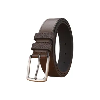JEANSWEST PU Leather Belts Men's 3.4CM