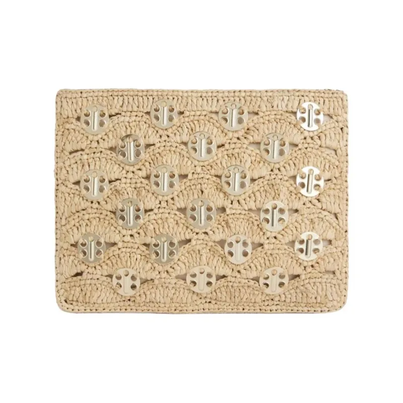 Paco Rabanne Icon Clutch Women's Gold-1