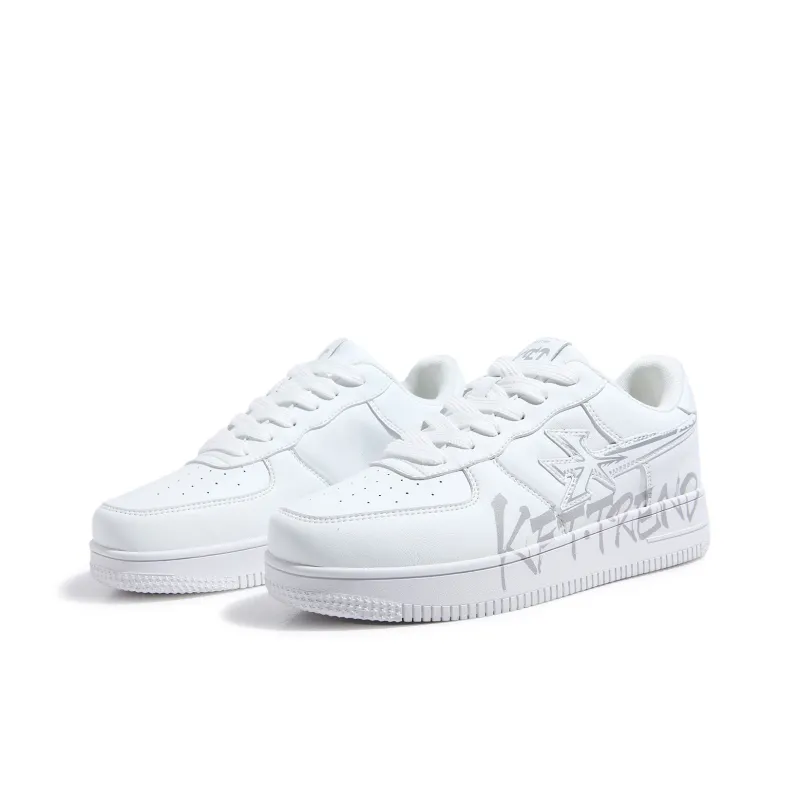 KFT Anti-Slip And Wear-Resistant Lightweight Height Increasing Low-Top Skateboard Shoes Unisex-1