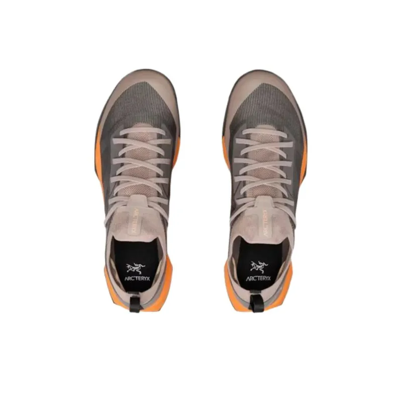 Arcteryx Verte Anti Slip Wear Resistant Low Top Trail Running Shoes Men's Gray Orange-1