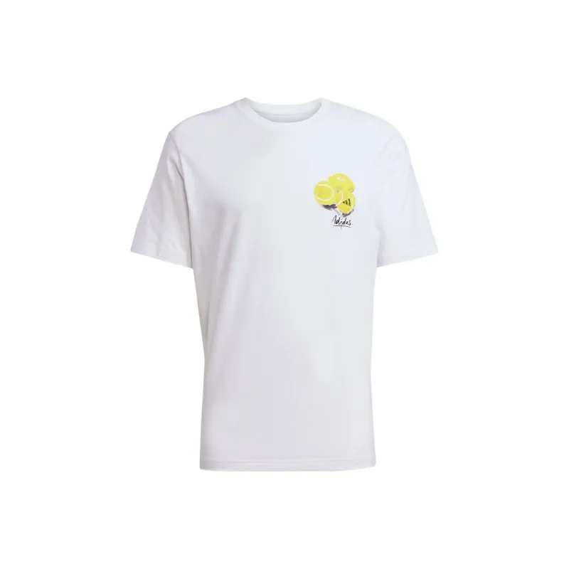 Adidas Free Shipping With AdiClub Lounge Still Life Lemons Graphic Tee-0