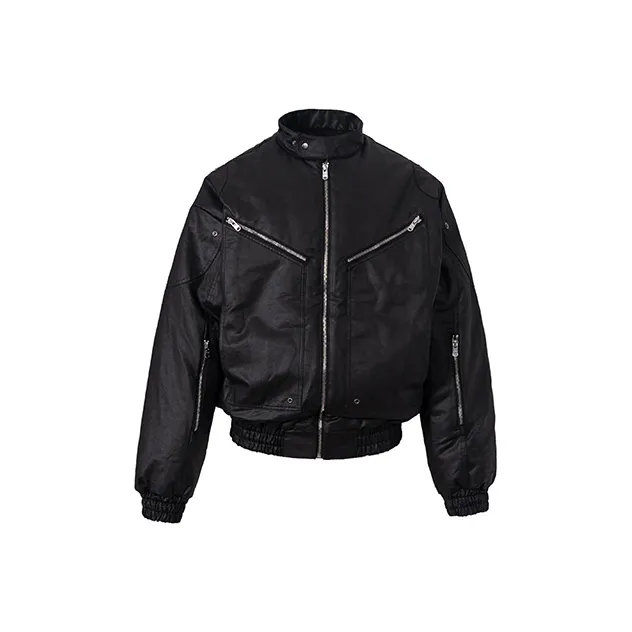P.M.W Jackets Coats Unisex Black-0