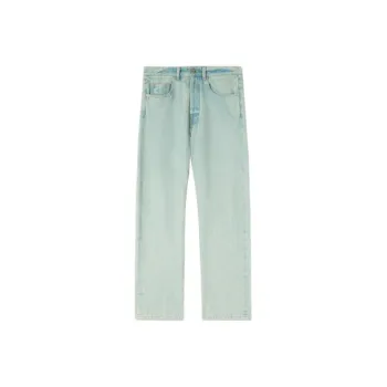PALM ANGELS Overdyed Straight Leg Jeans