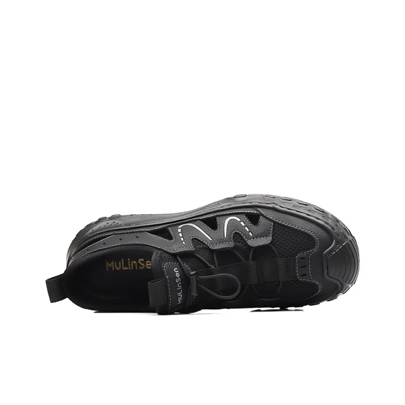 Mulinsen Slip Resistant Cushioning Lightweight River Trekking Shoes Men's-3