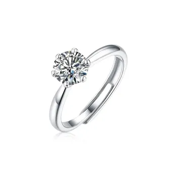 Kim Ka Fook S925 Silver Rings Women's