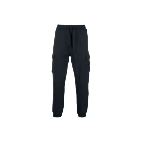 STONE ISLAND Cargo Pants Men Navy Blue