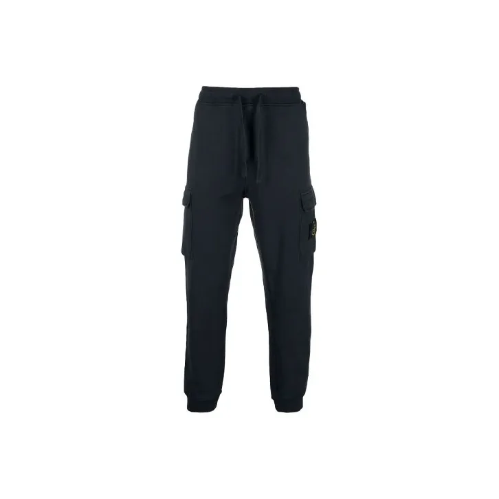 STONE ISLAND Cargo Pants Men Navy Blue-0