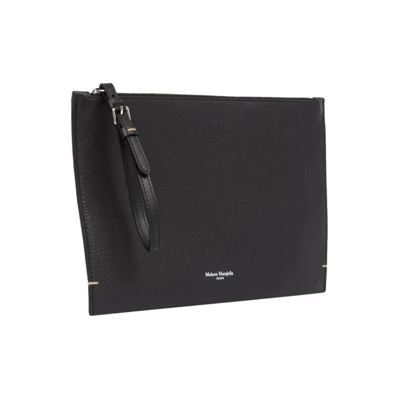 Maison Margiela Calfskin Clutch Women's Black-1
