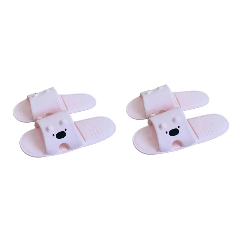 SHIGUDE Home Slippers Unisex, Black-36