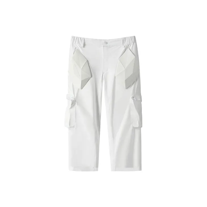 NORVINCY Outdoor Breathable Solid Color Lightweight Cargo Pants Unisex-5