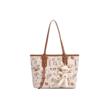 BEERUS PU Tote Bag, Shopping Bag, Shoulder Bag Unisex Multicolor