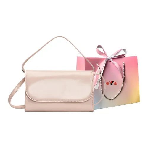 Yalu PU Handbag Women's Silver/Black/Red/Pink/White