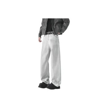 PANDA ADEVIL Jeans Unisex Dirty White