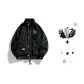 Black (Comes with Trendy Necklace+Crossbody Bag)