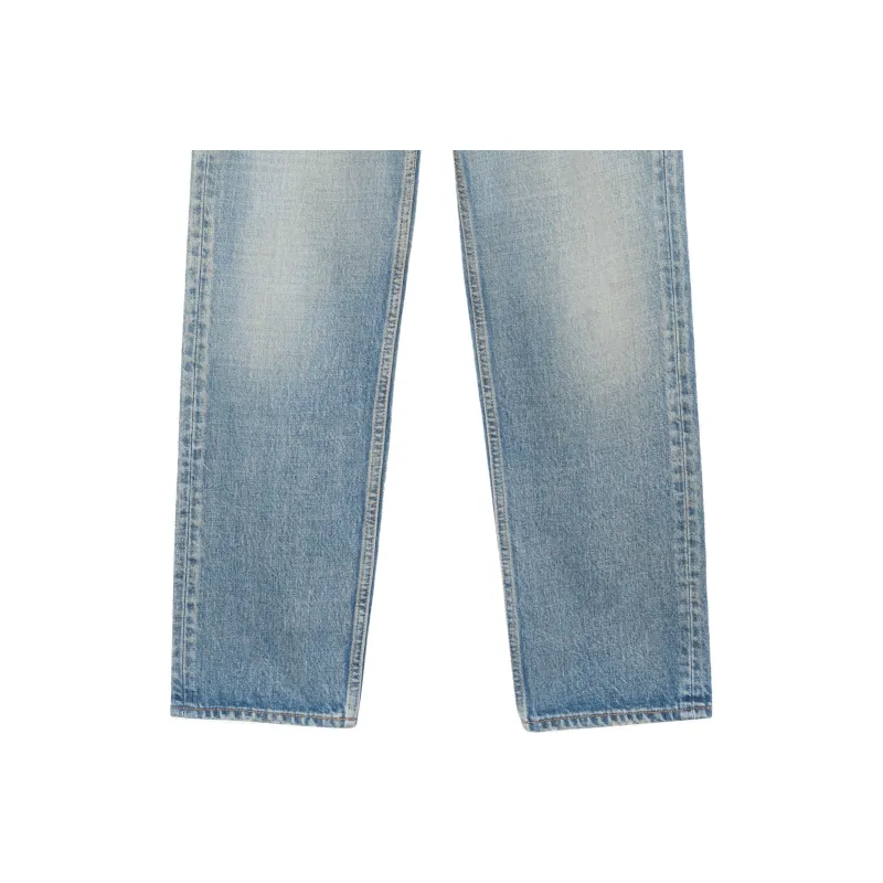 SAINT LAURENT Venice Cropped Jeans-5