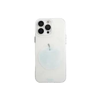 Wei Xin Acrylic Material Double Layer Blue Bowknot Apple Phone Cases Compatibility With IPhone 16/15/14/13/Pro/Max