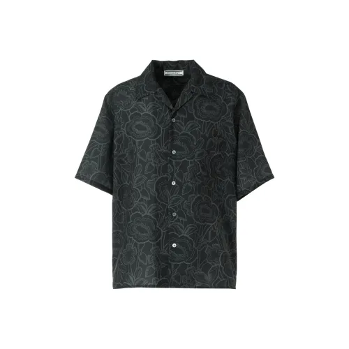 Onitsuka Tiger PRINTED Shirt Men's Black/Ecru