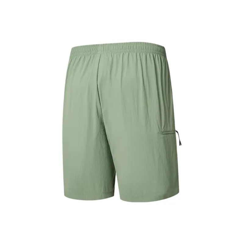 Erke Casual Shorts Men's Turquoise Blue Green-1