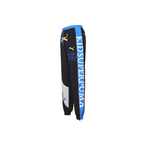 PUMA Knitted Sports Pants Men's Black