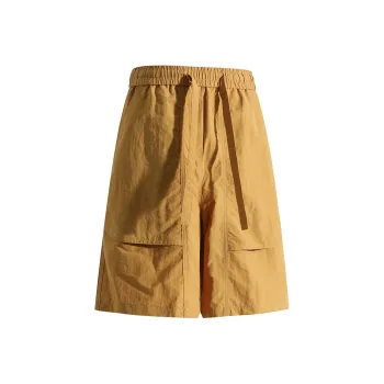 Casual Shorts, Blending Vintage Fashion With Street Ambiance Unisex