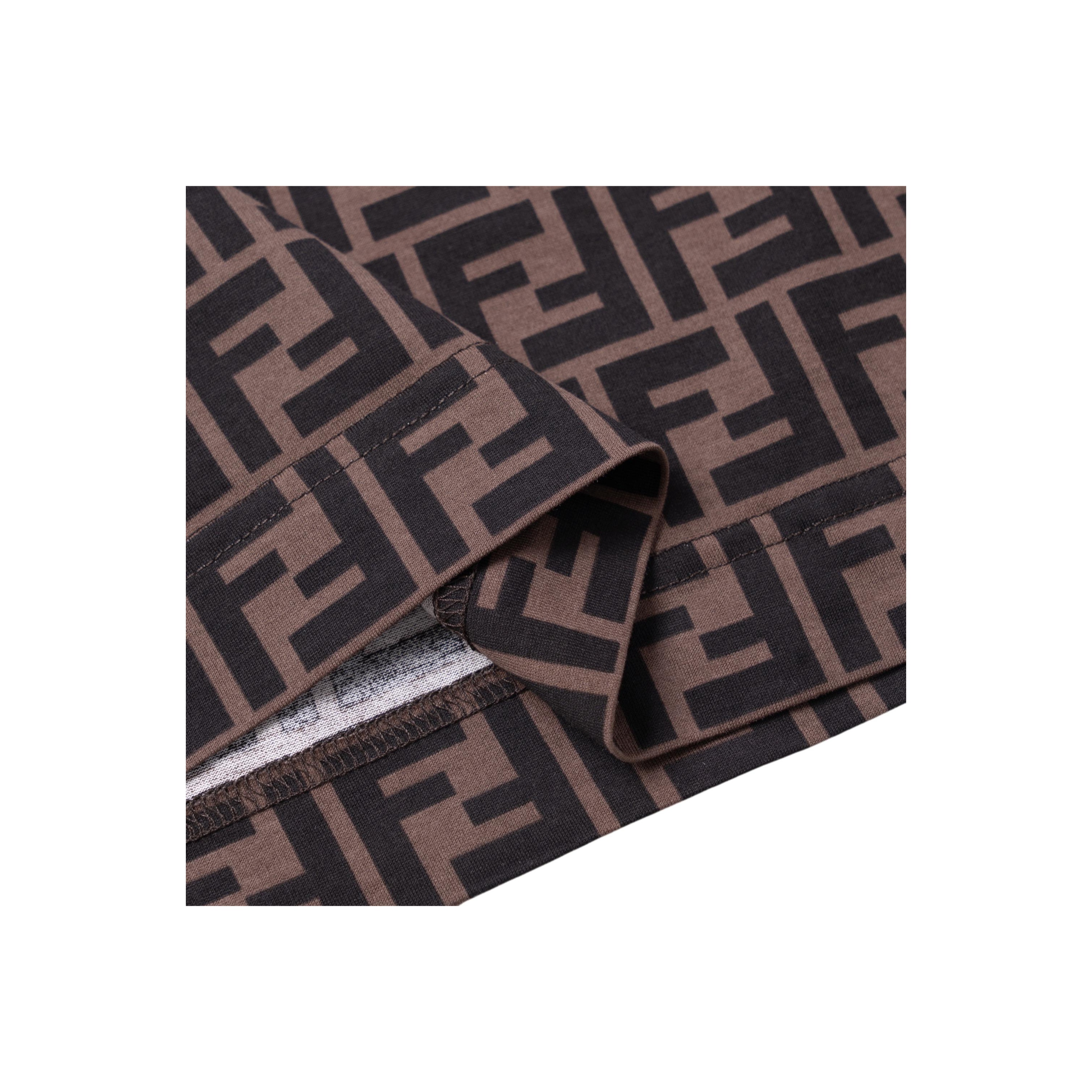 FENDI T-Shirts Men Brown - POIZON