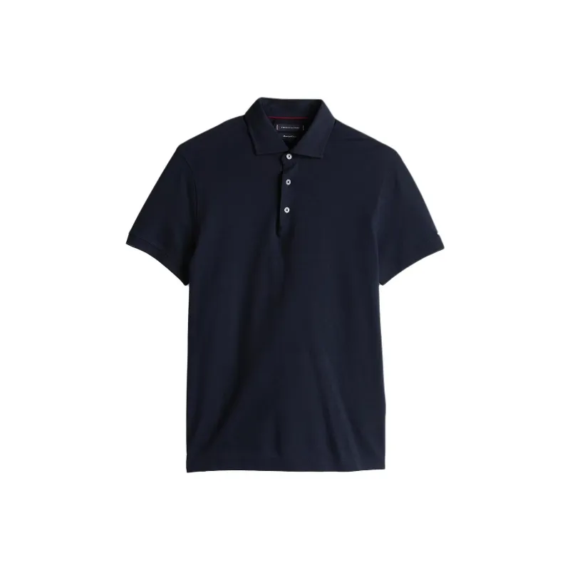 Tommy Hilfiger Polo Shirt Men's Marine Blue-0