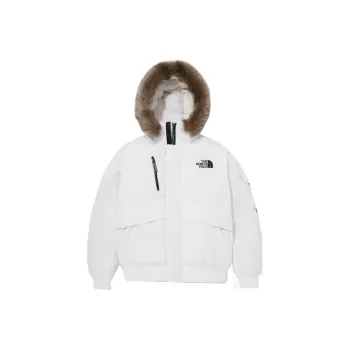 THE NORTH FACE Down Jackets Unisex Milk White Unisex Korea Version
