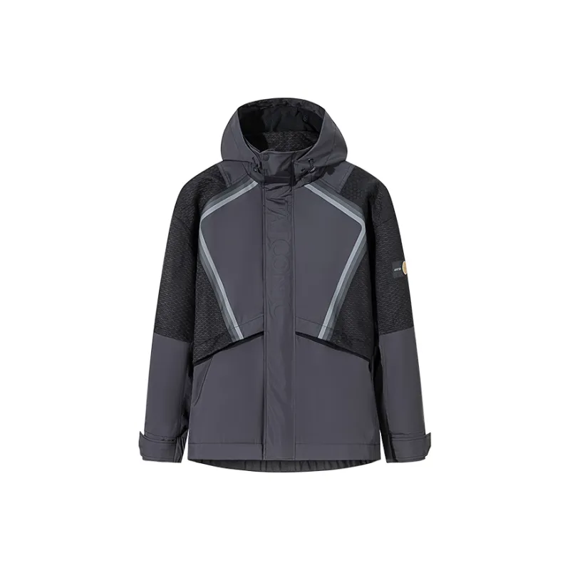 Anta Life Collection Jackets Coats Men's Basic Black-0